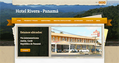 Desktop Screenshot of hotelrivera-panama.com